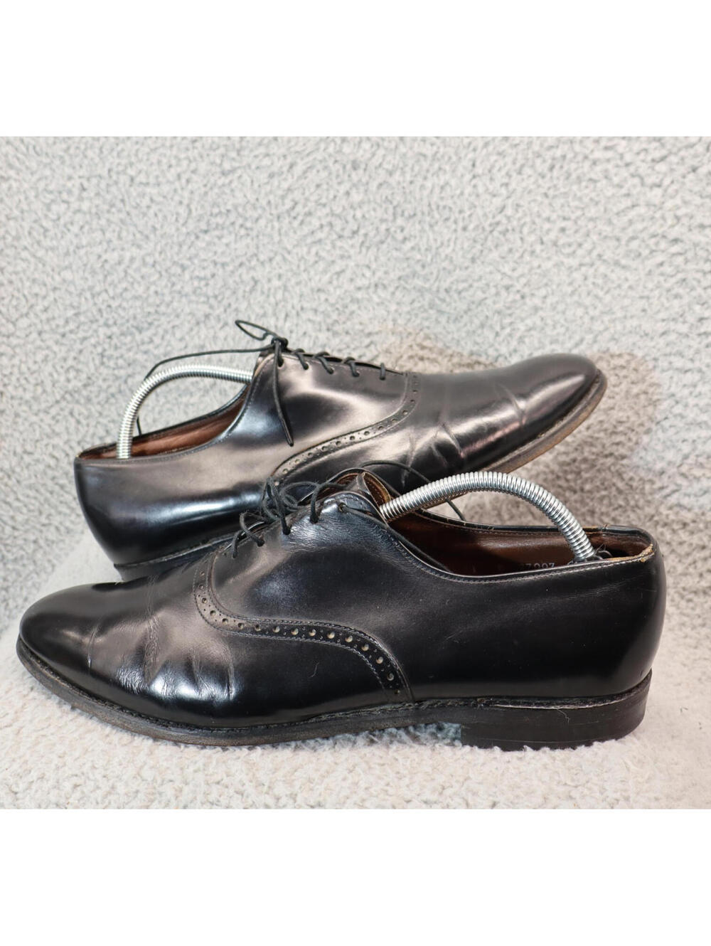 Allen Edmonds Danbury Black Leather Oxfords Brogue Men 11 B
